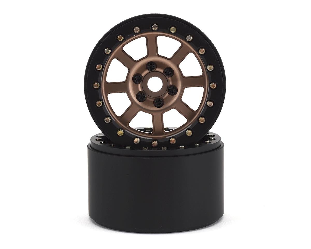 SSD SSD00185 2.2 Wide Assassin Beadlock Wheels (Bronze) (2)