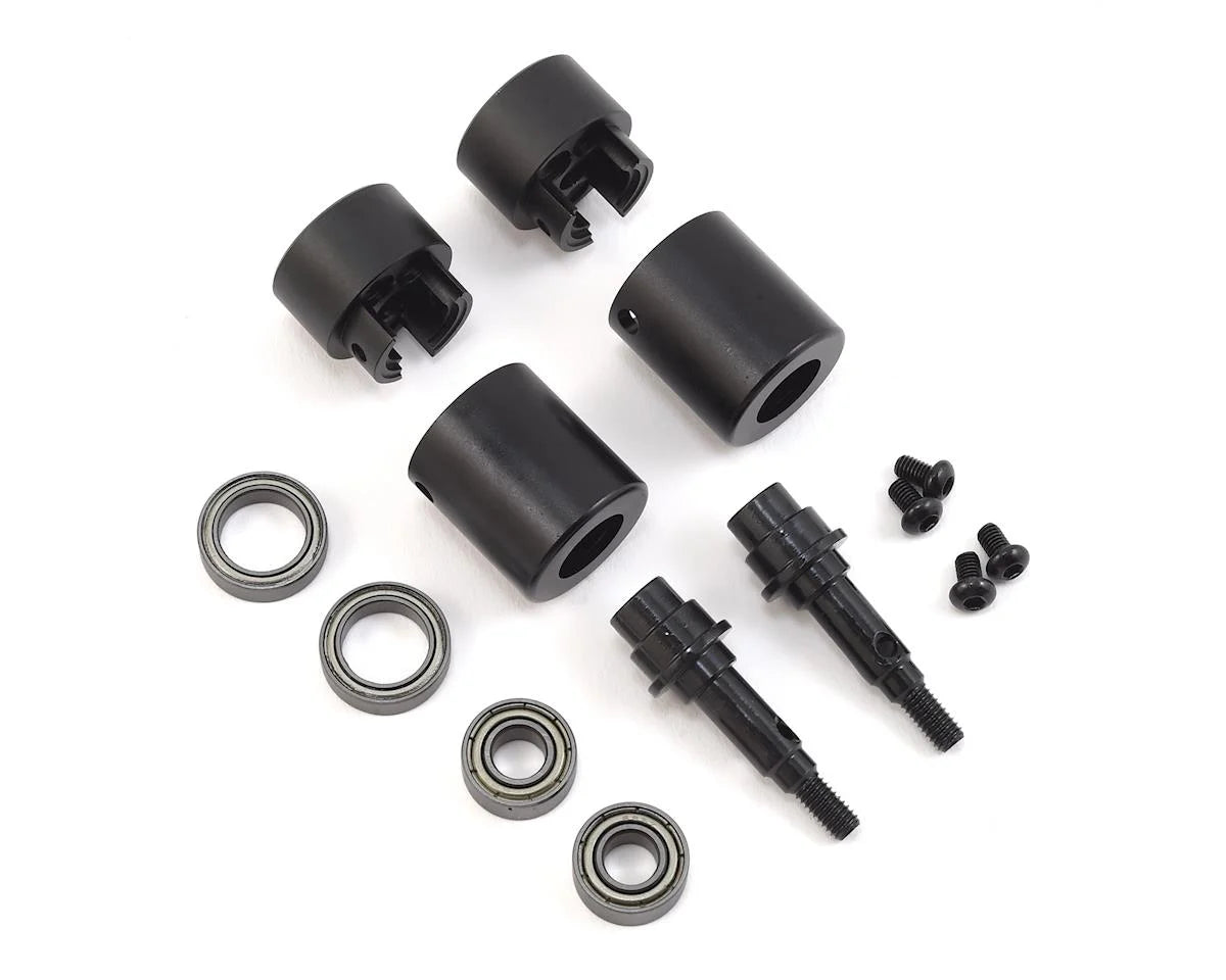 SSD RC SSD00243 TRX-4 Rear Axle Portal Delete Kit (Black)