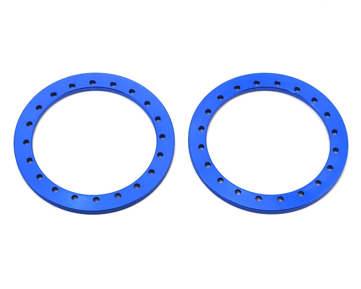 SSD SSD00267 1.9” Aluminum Beadlock Rings (Blue) (2)