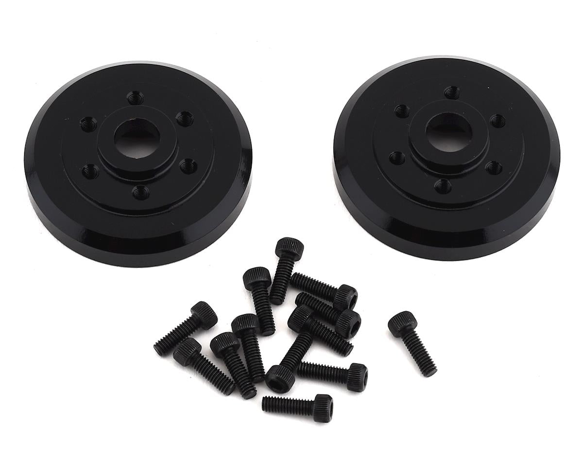 SSD SSD00279 Brass Wheel Hubs (Black) (2)