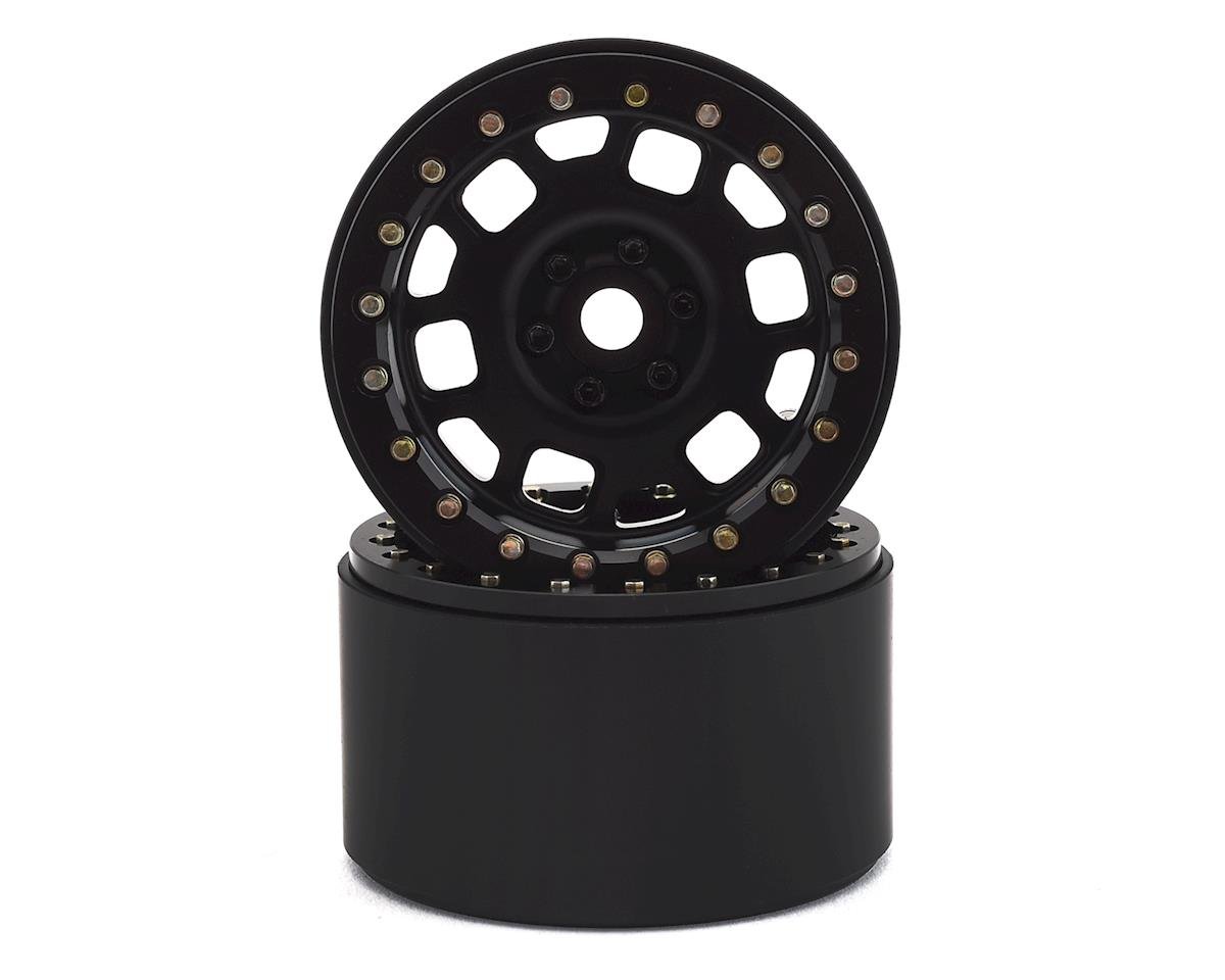 SSD SSD00316 2.2 Contender Beadlock Wheels (Black) (2)