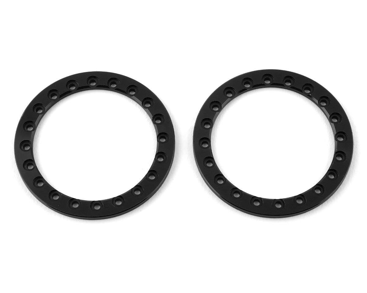 SSD SSD00362 1.9” Aluminum Beadlock Rings (Black) (2)