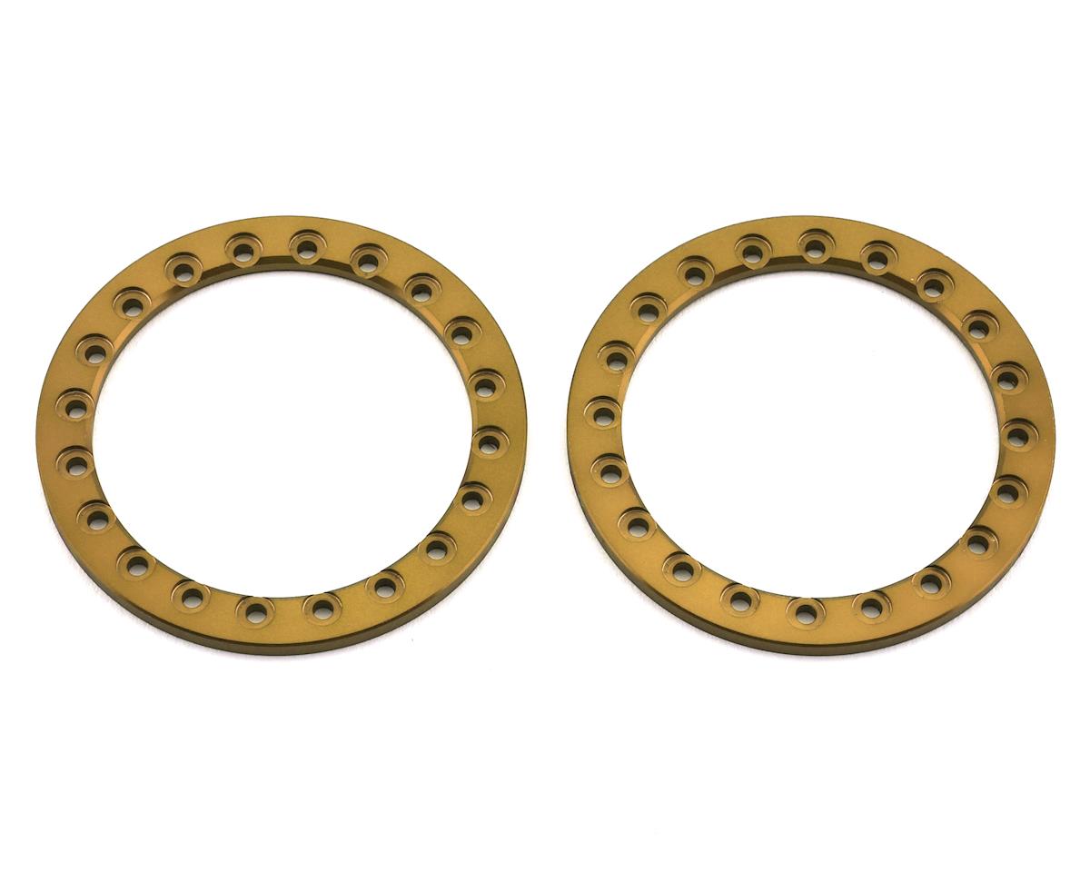SSD SSD00368 1.9” Aluminum Beadlock Rings (Gold) (2)