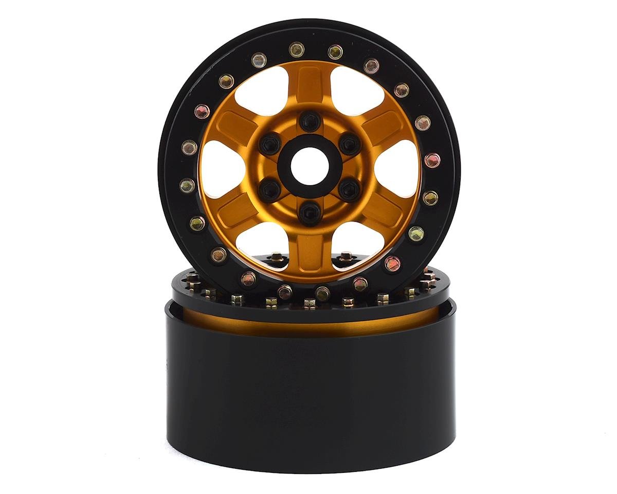 SSD SSD00382 Challenger 1.9 Beadlock Wheels (Gold) (2)
