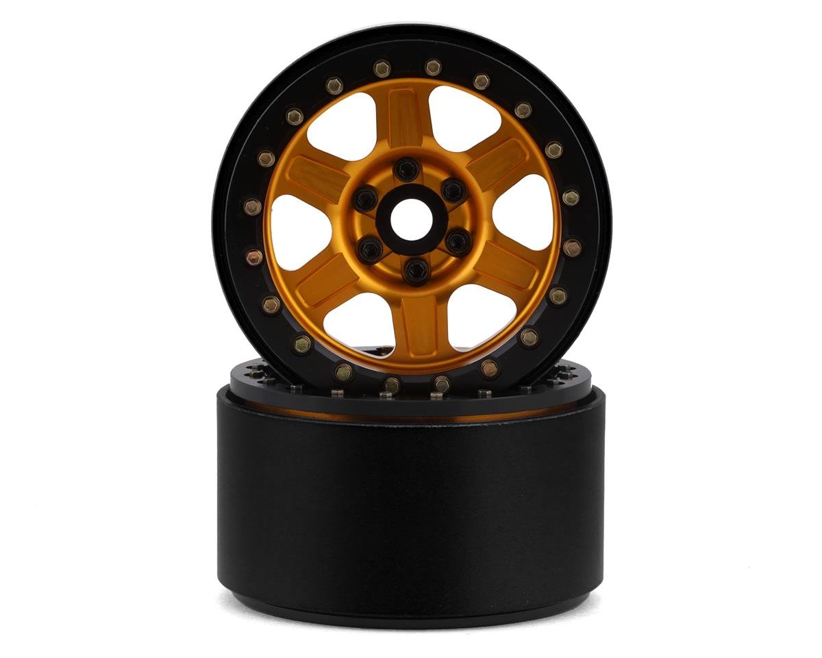 SSD SSD00436 Challenger 2.2" Beadlock Wheels Gold / Black
