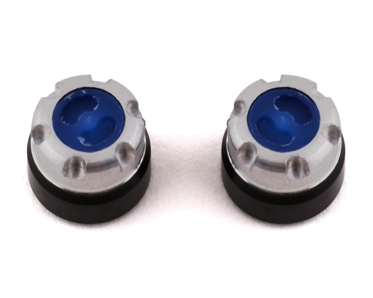 SSD SSD00441 1/24 Scale Locking Hubs (Blue) (2)