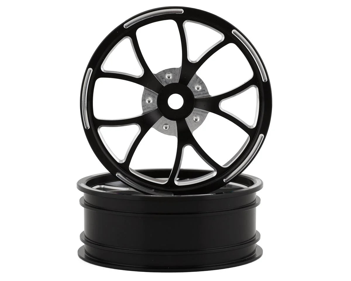 SSD SSD00512 Y Spoke Drag Front 2.2 Wheels (Black)