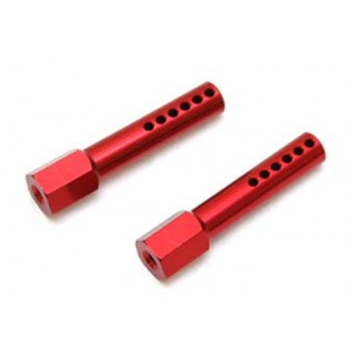 STRC ST1914R Front Body Posts for Traxxas Slash and Rustler (Red) 1 Pair