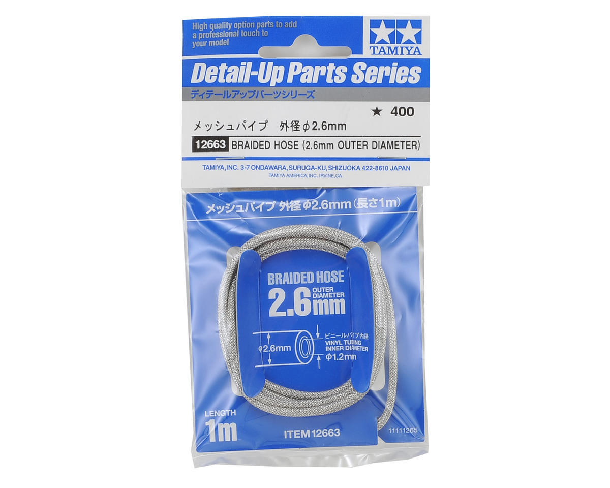 TAMIYA 12663 2.6mm Braided Hose