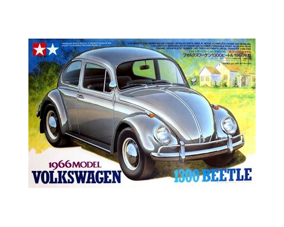 TAMIYA 24136 1/24 1966 Volkswagen Beetle Model Kit 66