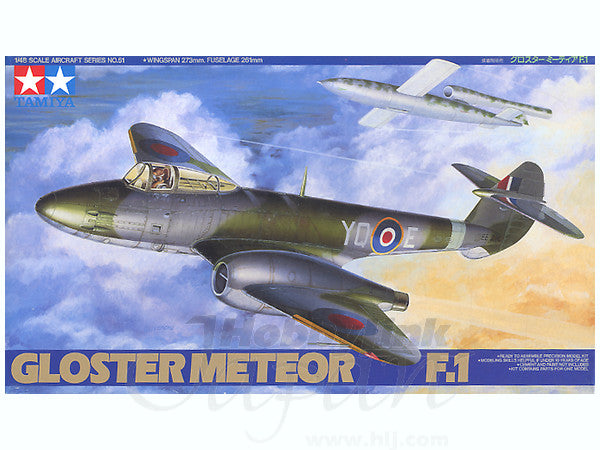 TAMIYA 61051 1/48 Gloster Meteor F.1