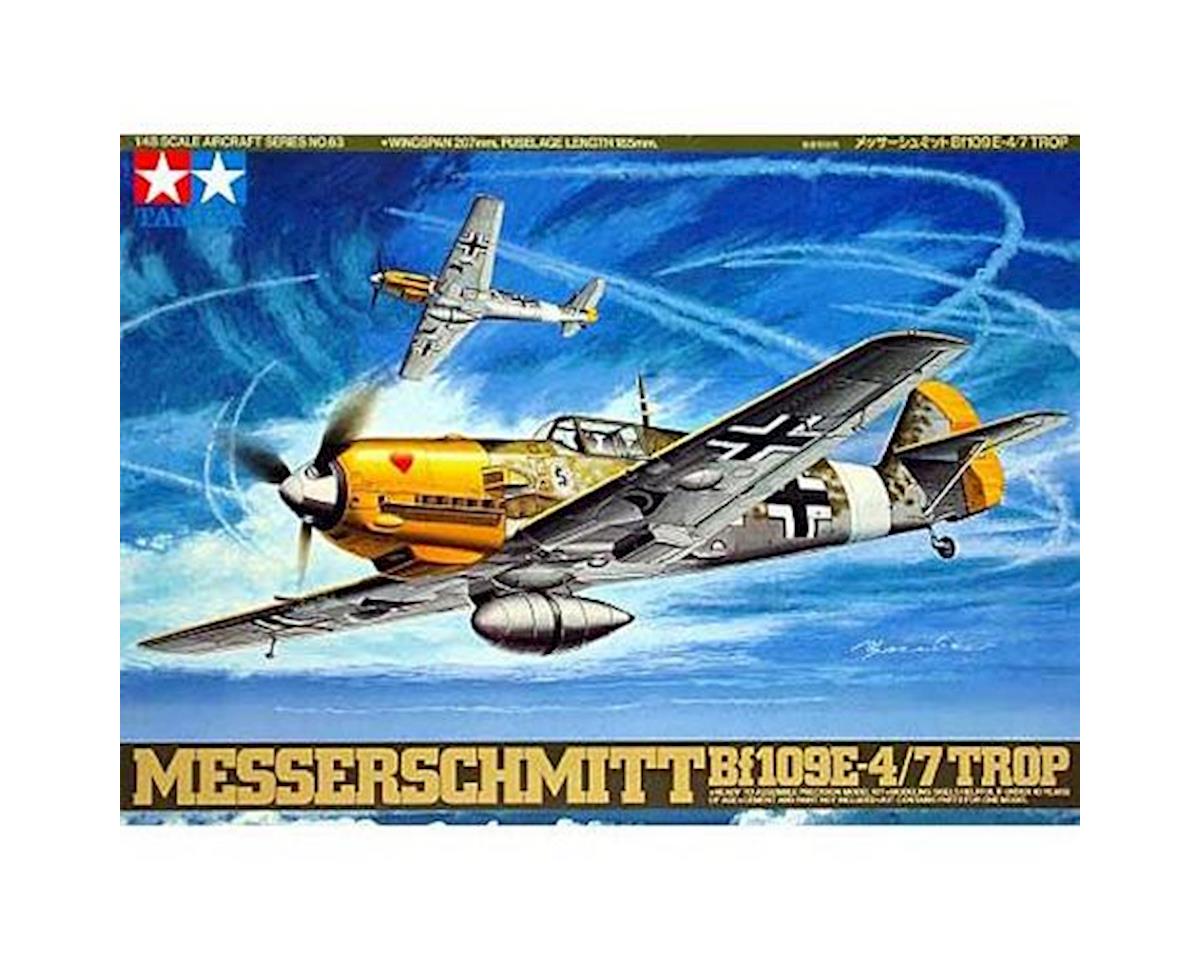 TAMIYA 61063 1/48 Messerschmitt Bf109E-4/7 Tropical Model Kit