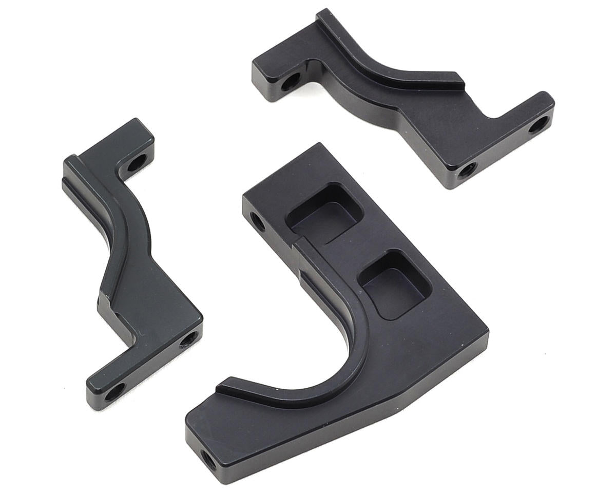 TEKNO TKR5262 Split Center Diff Mounts Anodized Gun Metal: EB/ET/SCT