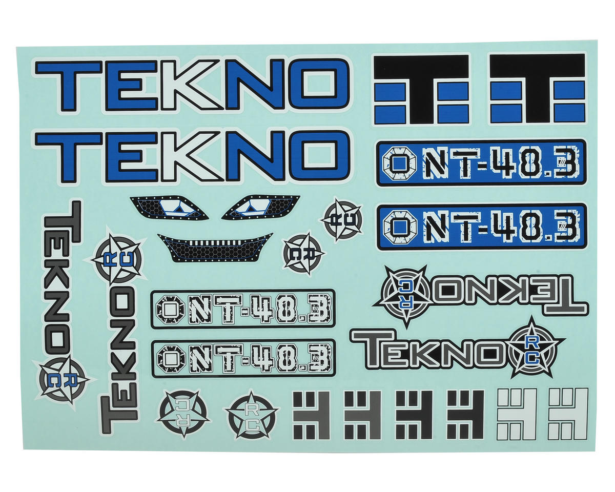 TEKNO TKR5417 Decal Sheet NT48.3