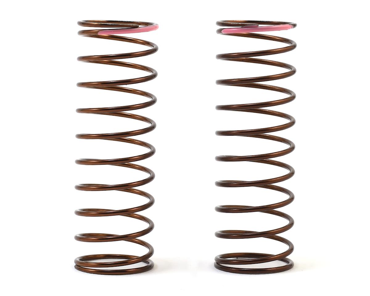 TEKNO TKR7243 Shock Spring Set rear, 1.3×11.25, 2.4lb/in, 63mm, pink