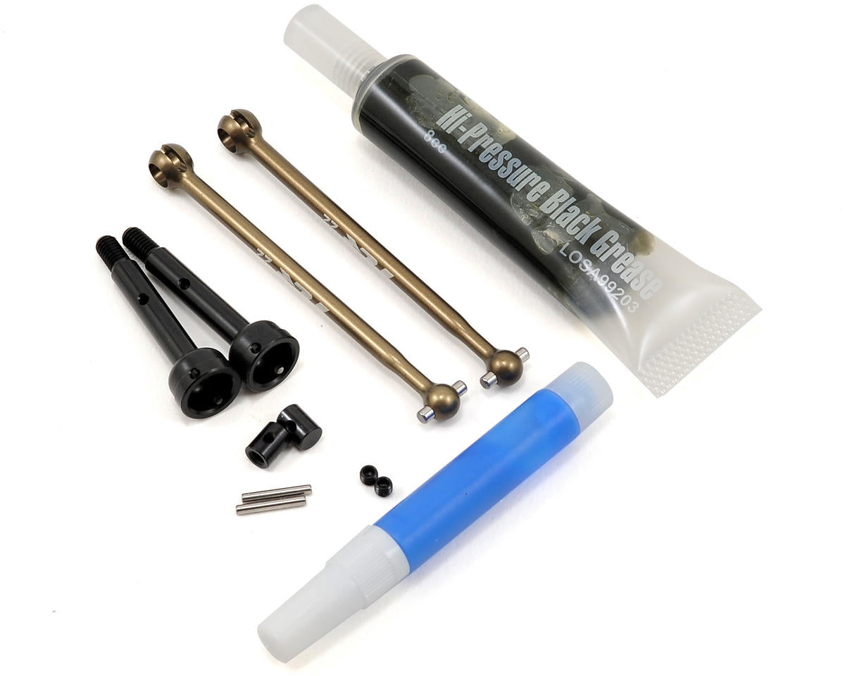 LOSI TLR332002 Driveshaft Set, Aluminum, Complete: 22