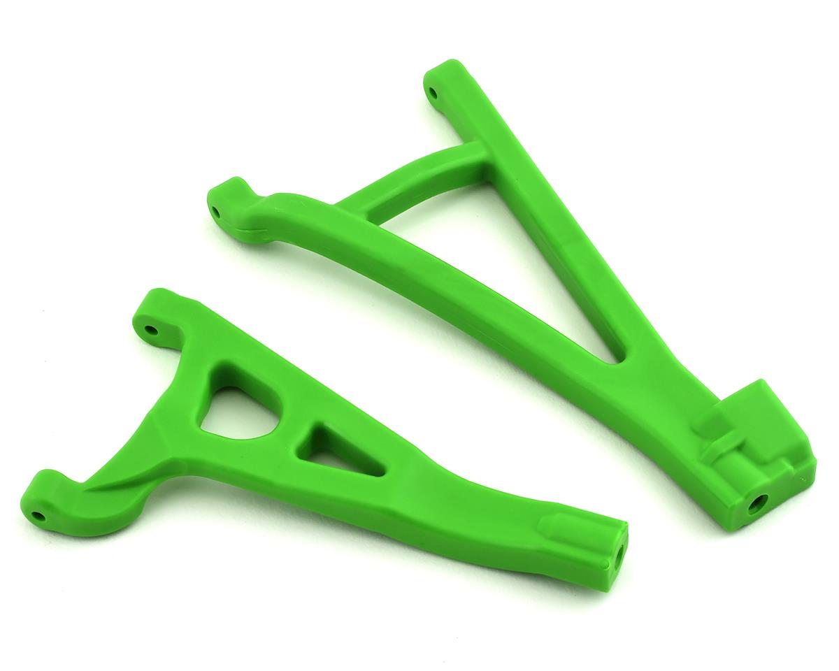 TRAXXAS 8632G Suspension arms, green, front (left), heavy duty (upper (1)/ lower (1))