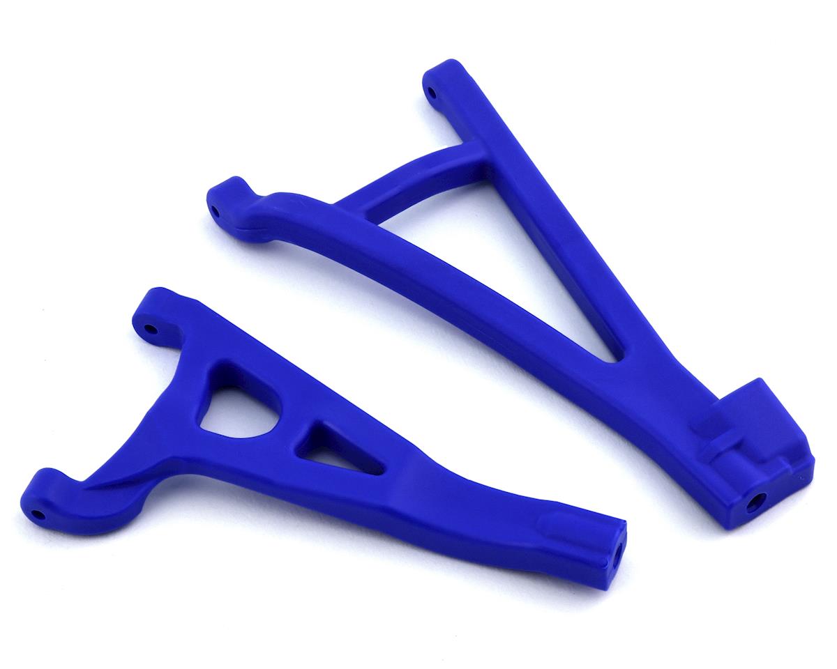 TRAXXAS 8632X Suspension arms, blue, front (left), heavy duty (upper (1)/ lower (1))