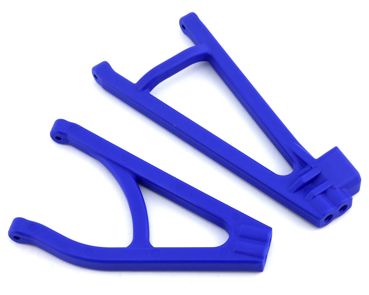 TRAXXAS 8633X Suspension arms, blue, rear (right), heavy duty, adjustable wheelbase (upper (1)/ lower (1))