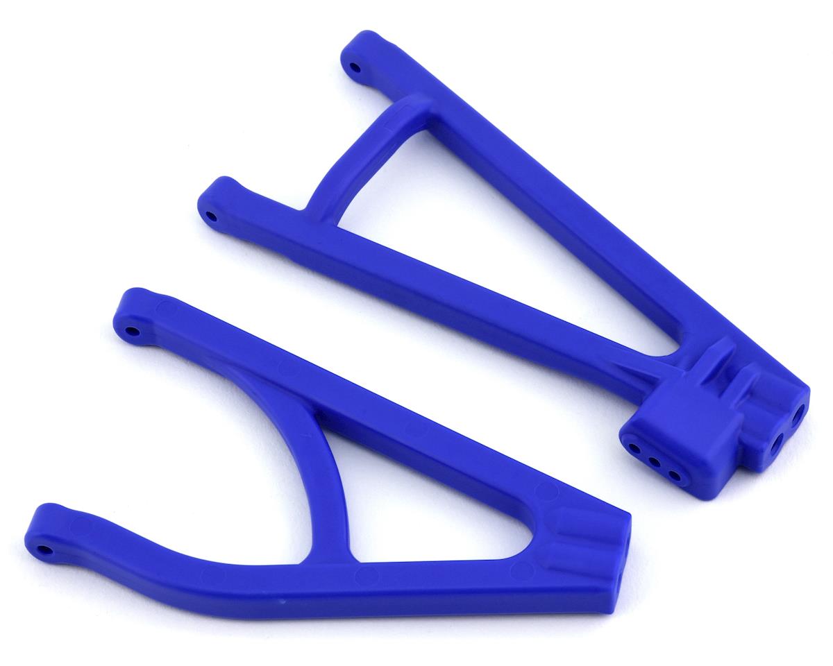 TRAXXAS 8634X Suspension arms, blue, rear (left), heavy duty, adjustable wheelbase (upper (1)/ lower (1))