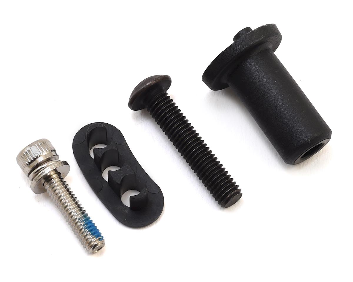 TRAXXAS 8661 Motor mount hinge post/ 5x25mm BCS (1)/ 4x16mm CS with split and flat washer (1)