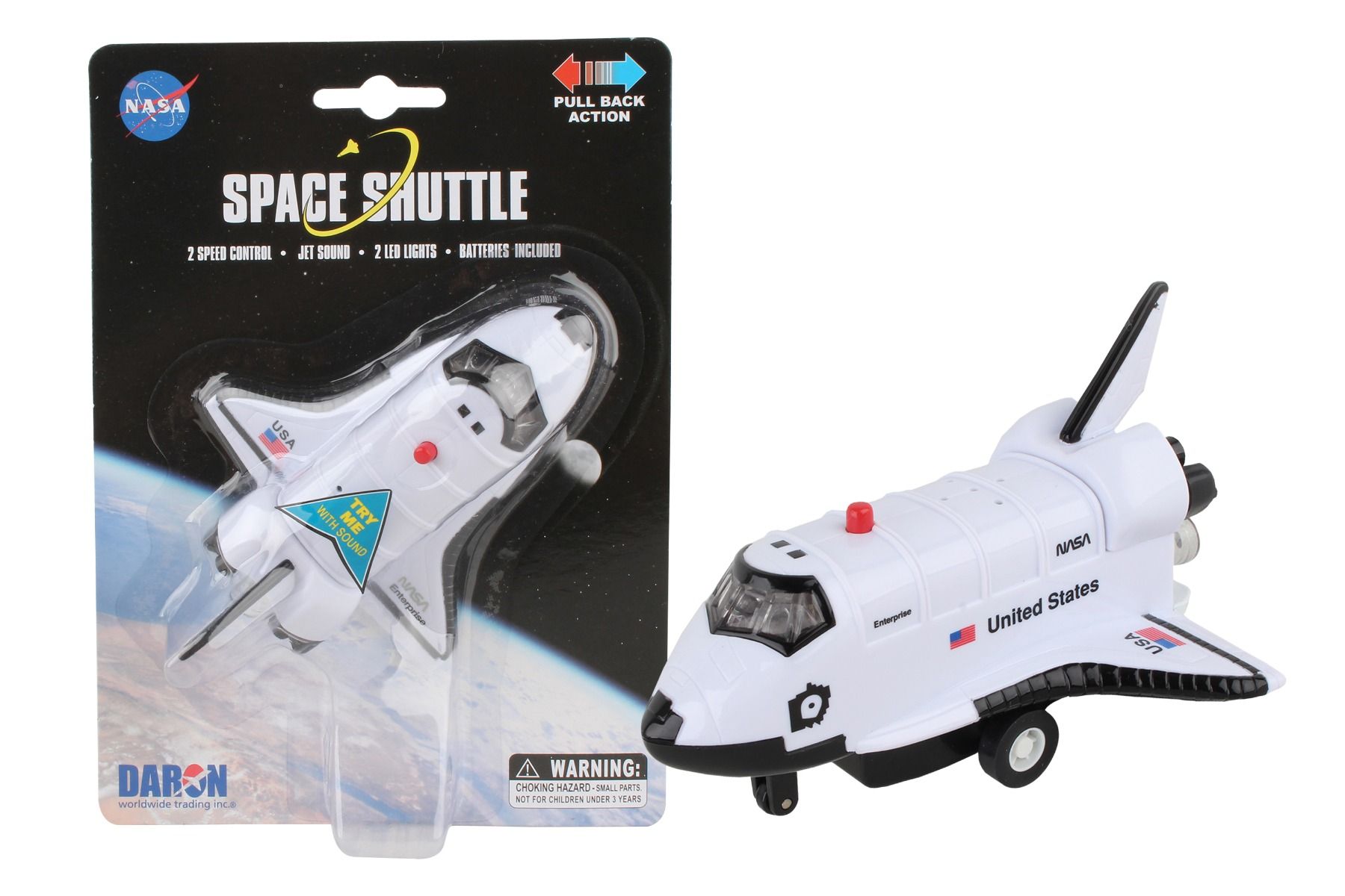 DARON TT5000B SPACE SHUTTLE PULLBACK ENTERPRISE