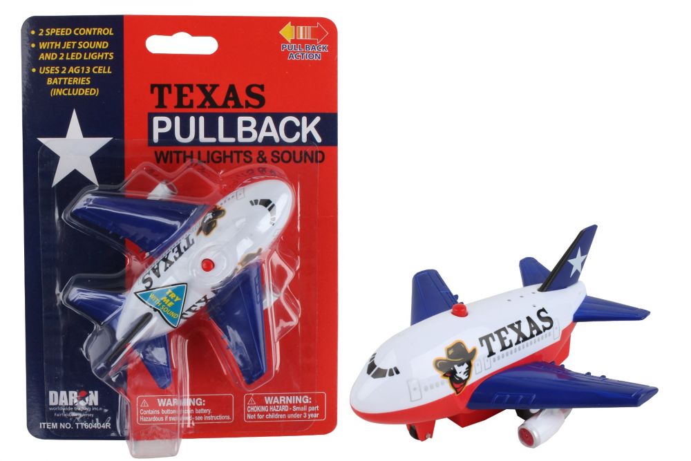 DARON TT60404R TEXAS PULLBACK W/LIGHT & SOUND