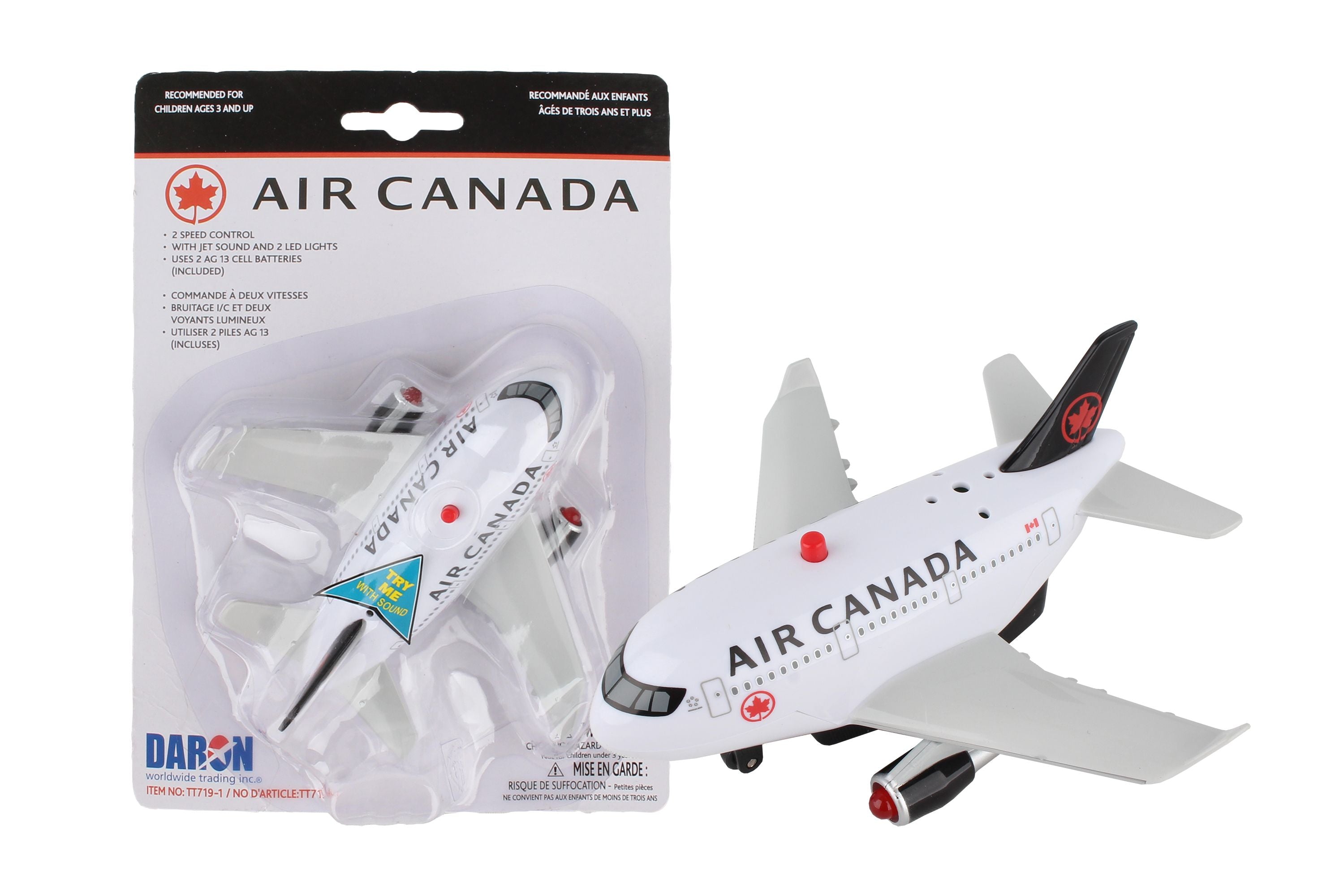 DARON TT719-1 AIR CANADA PULLBACK W/LIGHT & SOUND NEW LIVERY