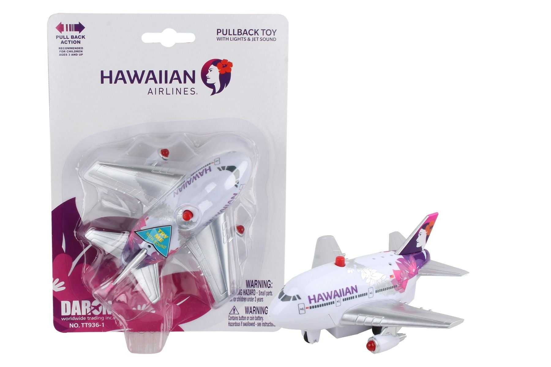DARON TT936-1 HAWAIIAN PULLBACK W/LIGHT & SOUND NEW LIVERY
