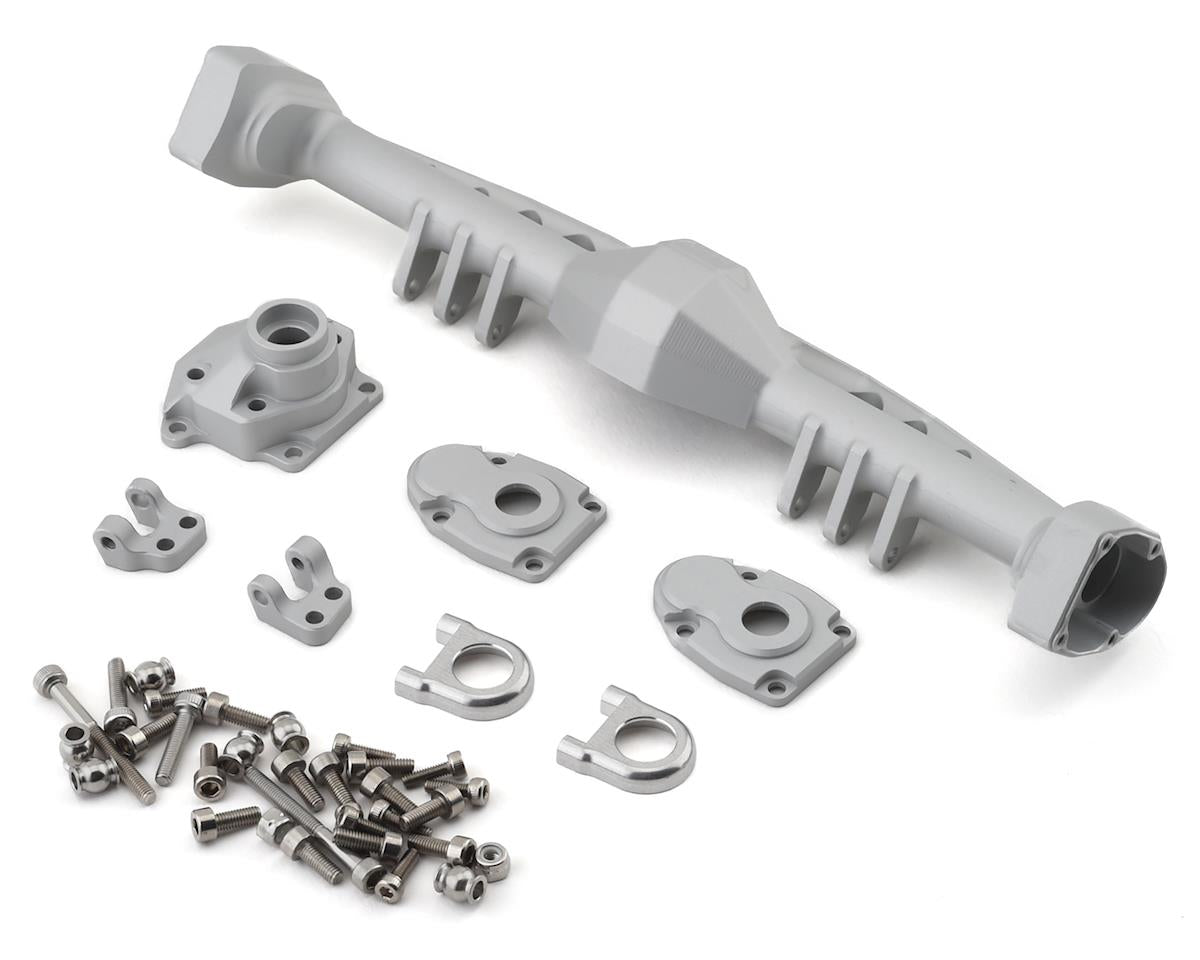 VANQUISH VPS08473 Axial Capra Currie F9 Rear Axle Silver
