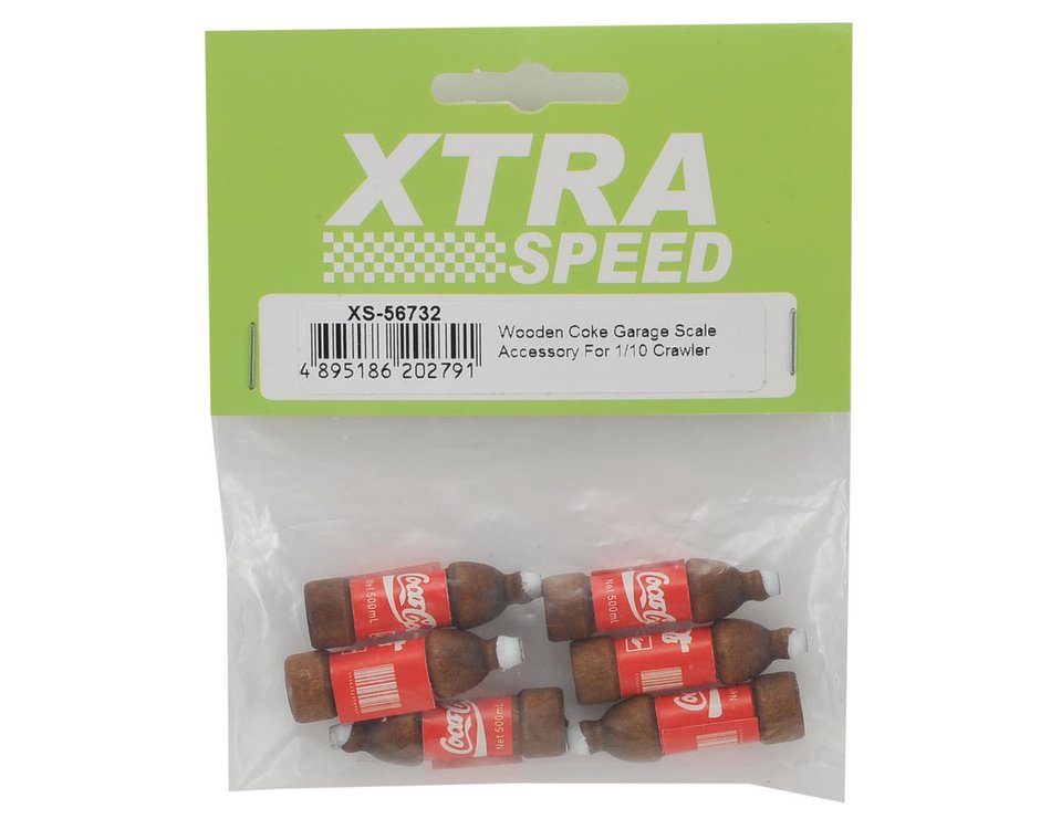 XTRA SPEED XS-56732 1/10 Scale Crawler Soda Bottles (6)