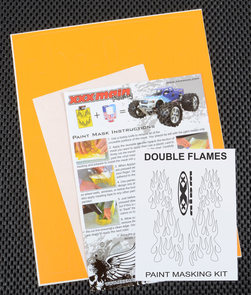 XXX MAIN M025L Double Flames Paint Mask