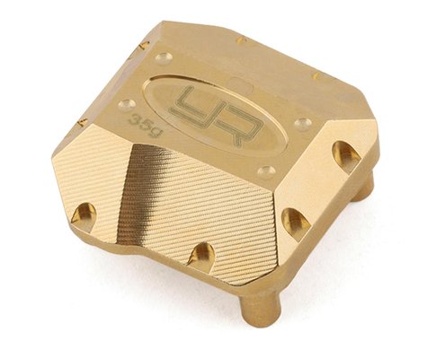 YEAH RACING AXSC-006 Axial SCX10 II Brass Differential Cover (35g)