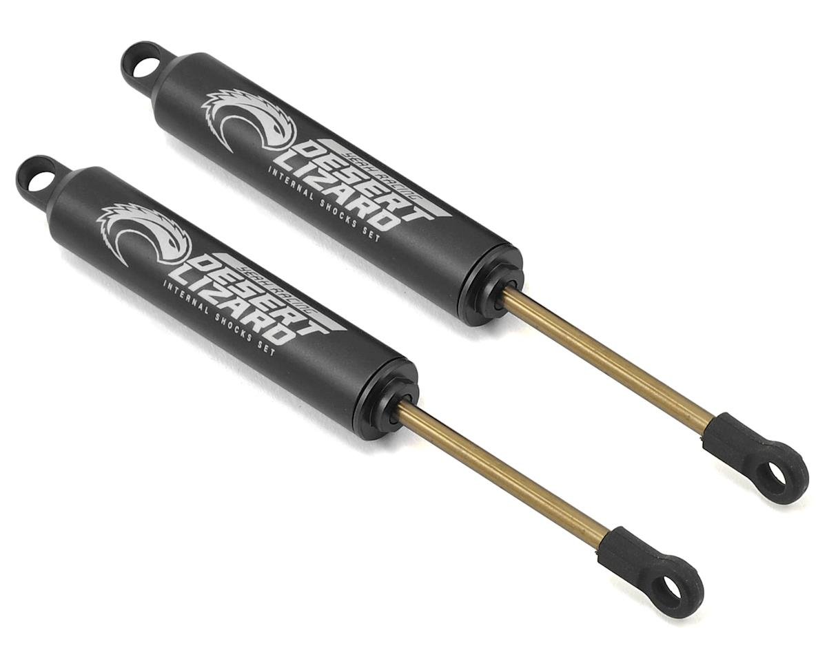 YEAH RACING DDL-120BK 120mm Desert Lizard Two Stage Internal Spring Shock (2) (Black)