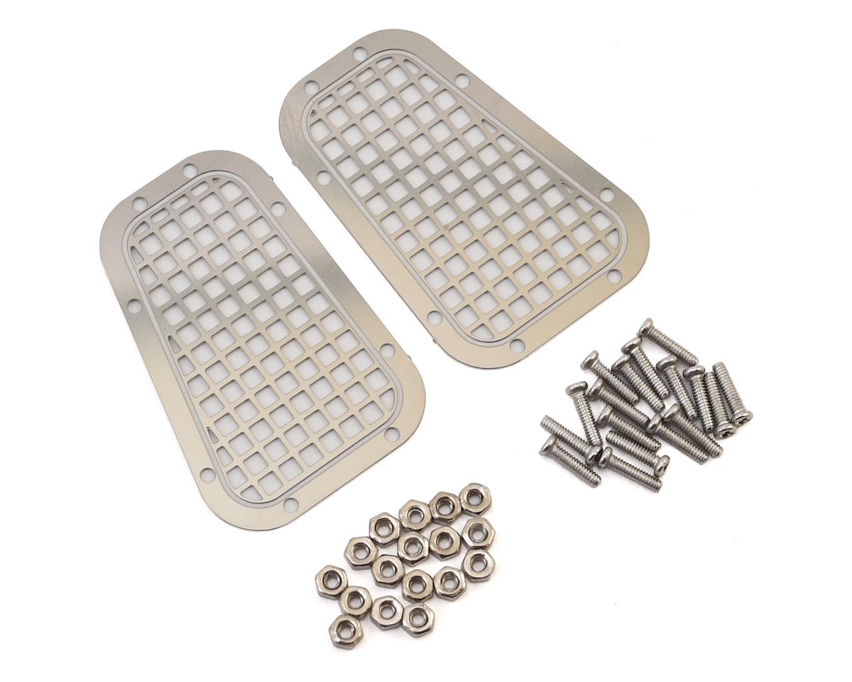 YEAH RACING TRX4-029 Traxxas TRX-4 Type B Stainless Steel Front Hood Vent Plate