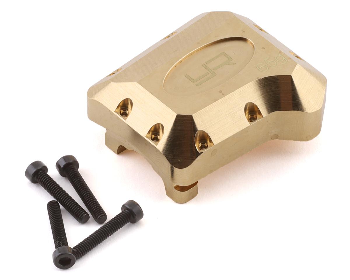 YEAH RACING TRX4-041 TRX-4/TRX-6 Brass Differential Cover (65g)