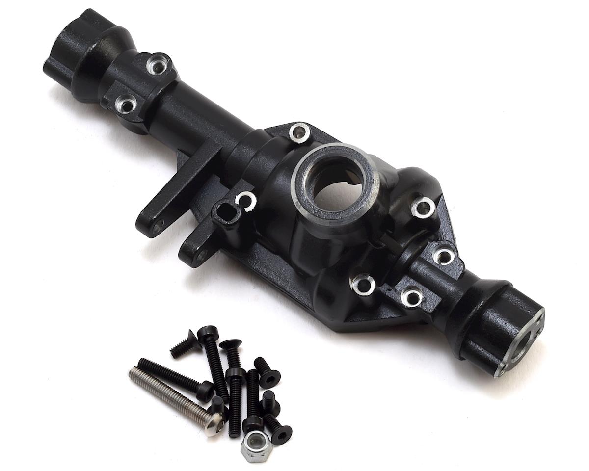 YEAH RACING TRX4-045BK TRX-4 Alloy Front Axle Housing (Black) (Titanium Coated)