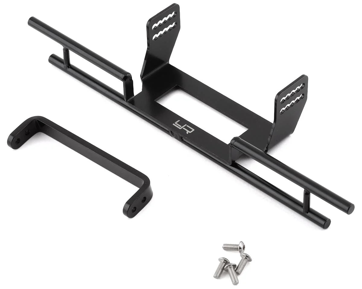 YEAH RACING TRX4-075 Traxxas TRX-4/TRX-6 Metal Rear Bumper (Black)