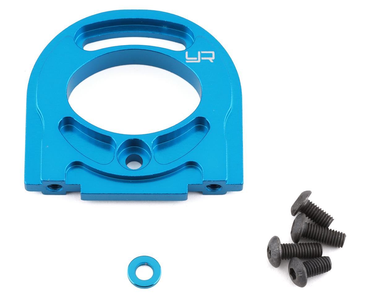 YEAH RACING TT02-013BU Tamiya TT-02 Adjustable Aluminum Motor Mount (Blue)