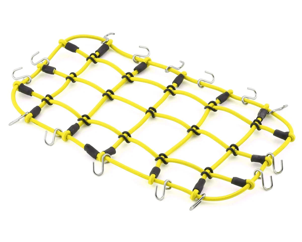 YEAH RACING YEA-YA-0560YW 1/10 Luggage Net (Yellow) (200x110mm)